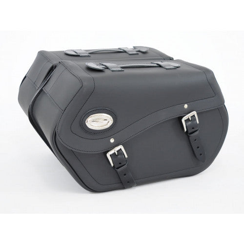 Longride Iparex Saddlebags Black HC153 - 43 Liters - FREE UK Shipping, FREE 365 Day Returns | Moto Central