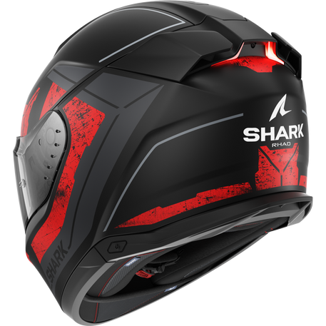 Shark Skwal i3 Full Face Helmet Rhad Matt Black / Chrome / Red