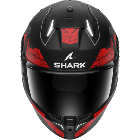 Shark Skwal i3 Full Face Helmet Rhad Matt Black / Chrome / Red