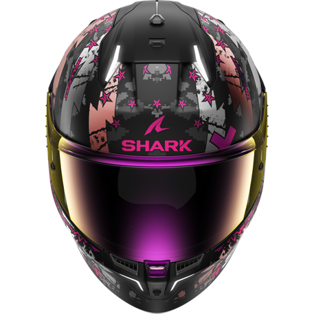 Shark Skwal i3 Full Face Helmet Hellcat Black / White / Violet