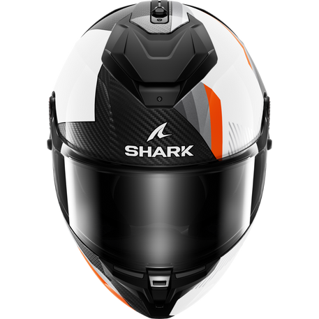 Shark Spartan GT PRO Carbon Full Face Helmet Dokhta White / Orange