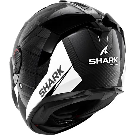 Shark Spartan GT PRO Carbon Full Face Helmet Kultram Black / White - FREE UK Shipping, FREE 365 Day Returns | Moto Central