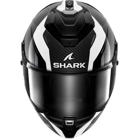 Shark Spartan GT PRO Carbon Full Face Helmet Kultram Black / White - FREE UK Shipping, FREE 365 Day Returns | Moto Central