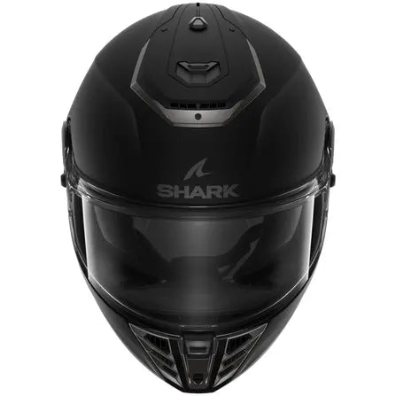 Shark Spartan RS Full Face Helmet Blank Matt Black - FREE UK Shipping, FREE 365 Day Returns | Moto Central