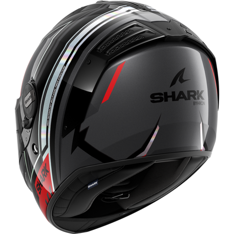 Shark Spartan RS Full Face Helmet Byhron Black / Chrome / Red