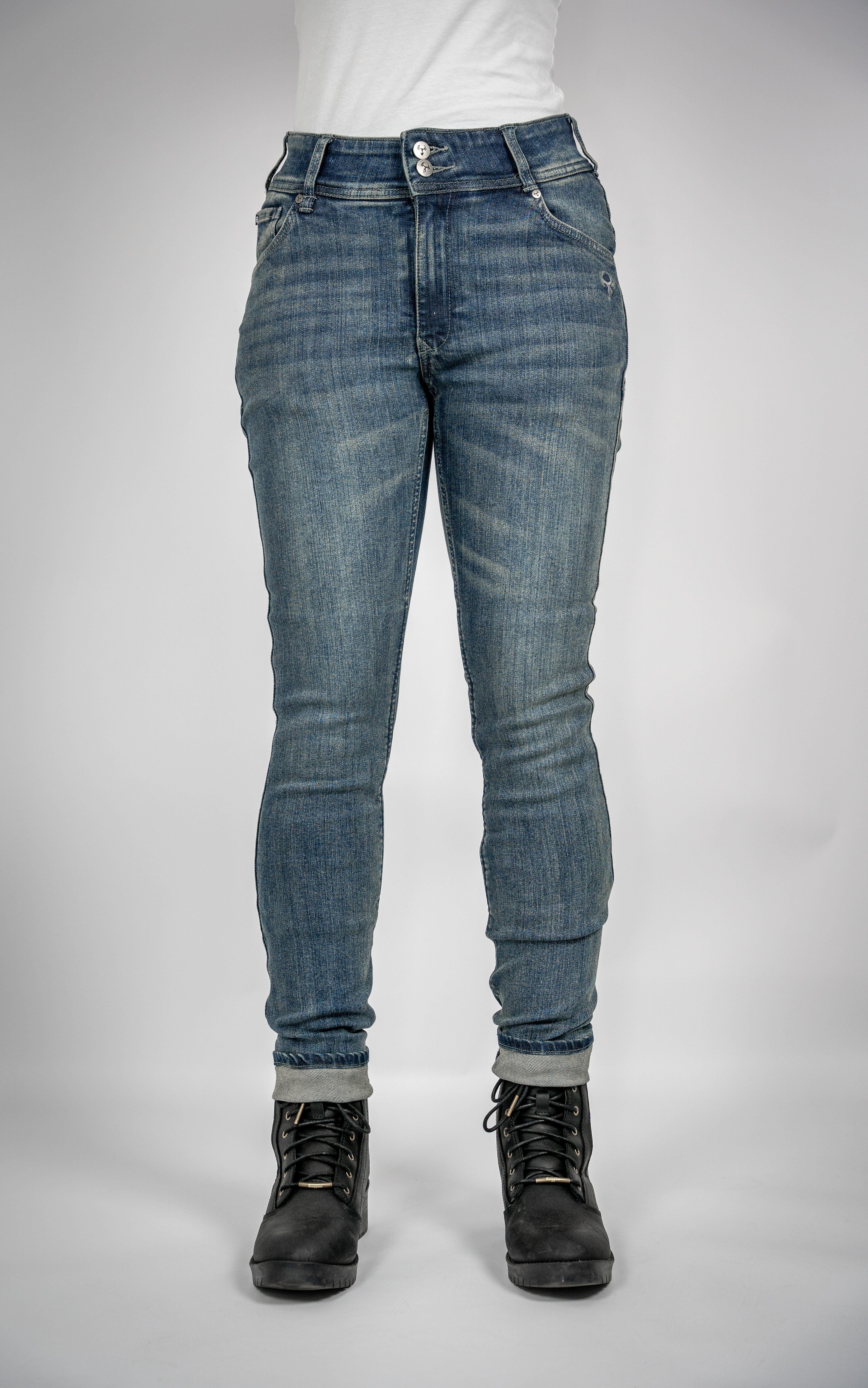 Bull-it Heron Straight Fit Denim Jeans Steel Blue