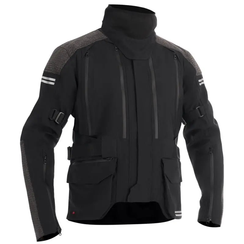 Halvarssons Dalen Textile Jacket Black  - FREE UK Shipping, FREE 365 Day Returns | Moto Central