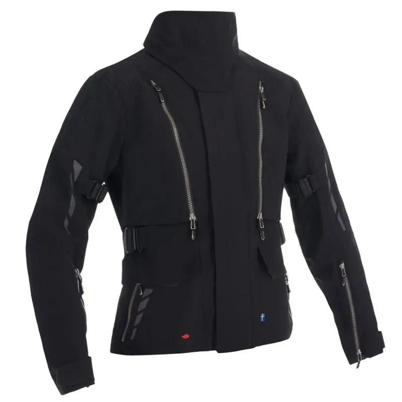 Halvarssons Vinvallen Ladies Textile Jacket Black  - FREE UK Shipping, FREE 365 Day Returns | Moto Central