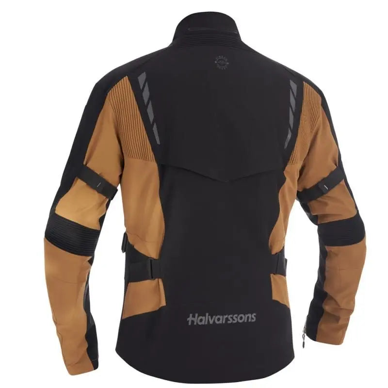 Halvarssons Vinvallen Textile Jacket Brown / Black  - FREE UK Shipping, FREE 365 Day Returns | Moto Central