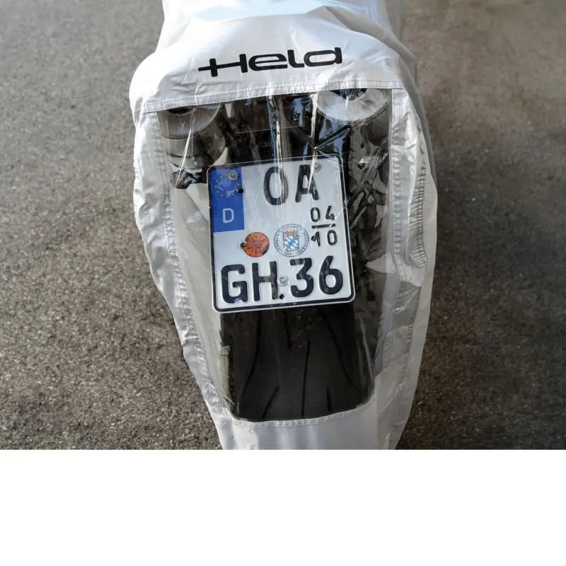 Held Basic 2 Motorcycle Cover Silver - FREE UK Shipping, FREE 365 Day Returns | Moto Central