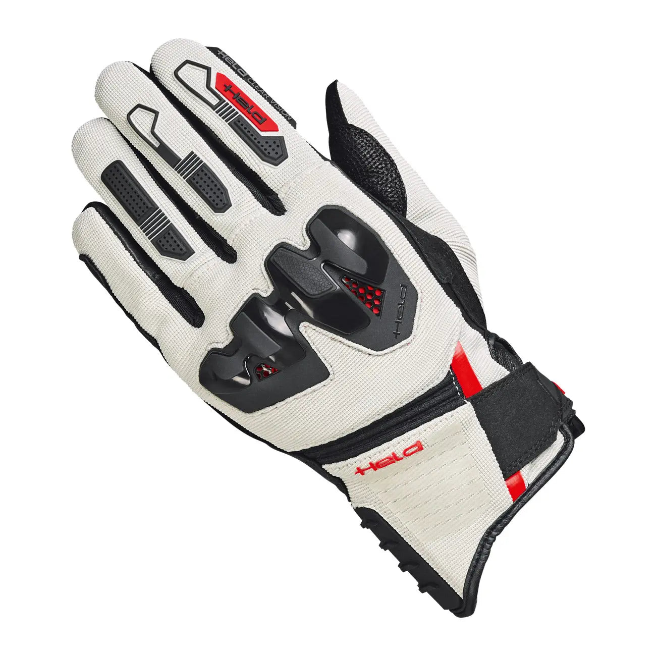 Held Sambia 2 Textile Gloves Black / Grey / Red