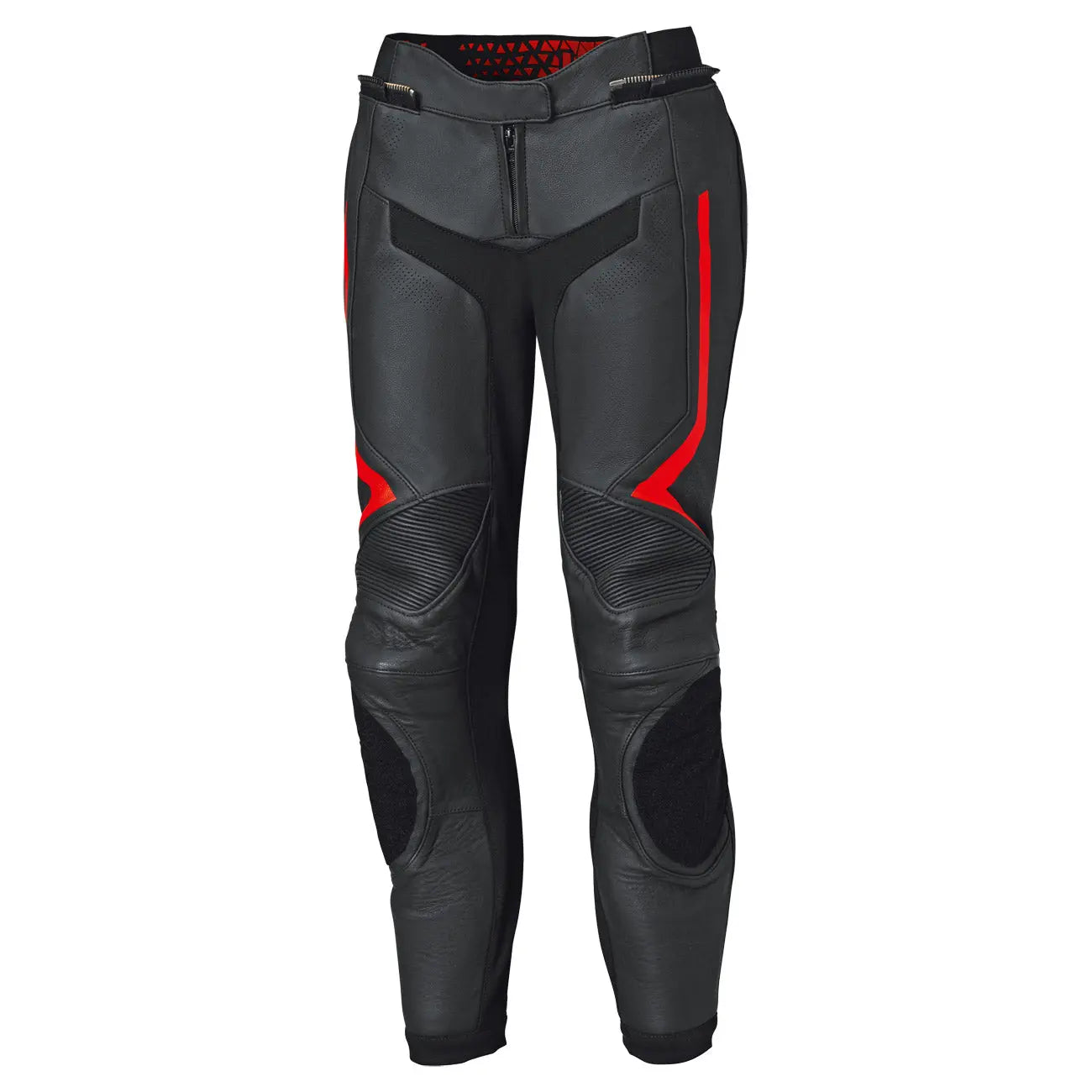 Held Street Rocket 4 Base Ladies Leather Trouser Black / Neon Red - FREE UK Shipping, FREE 365 Day Returns | Moto Central