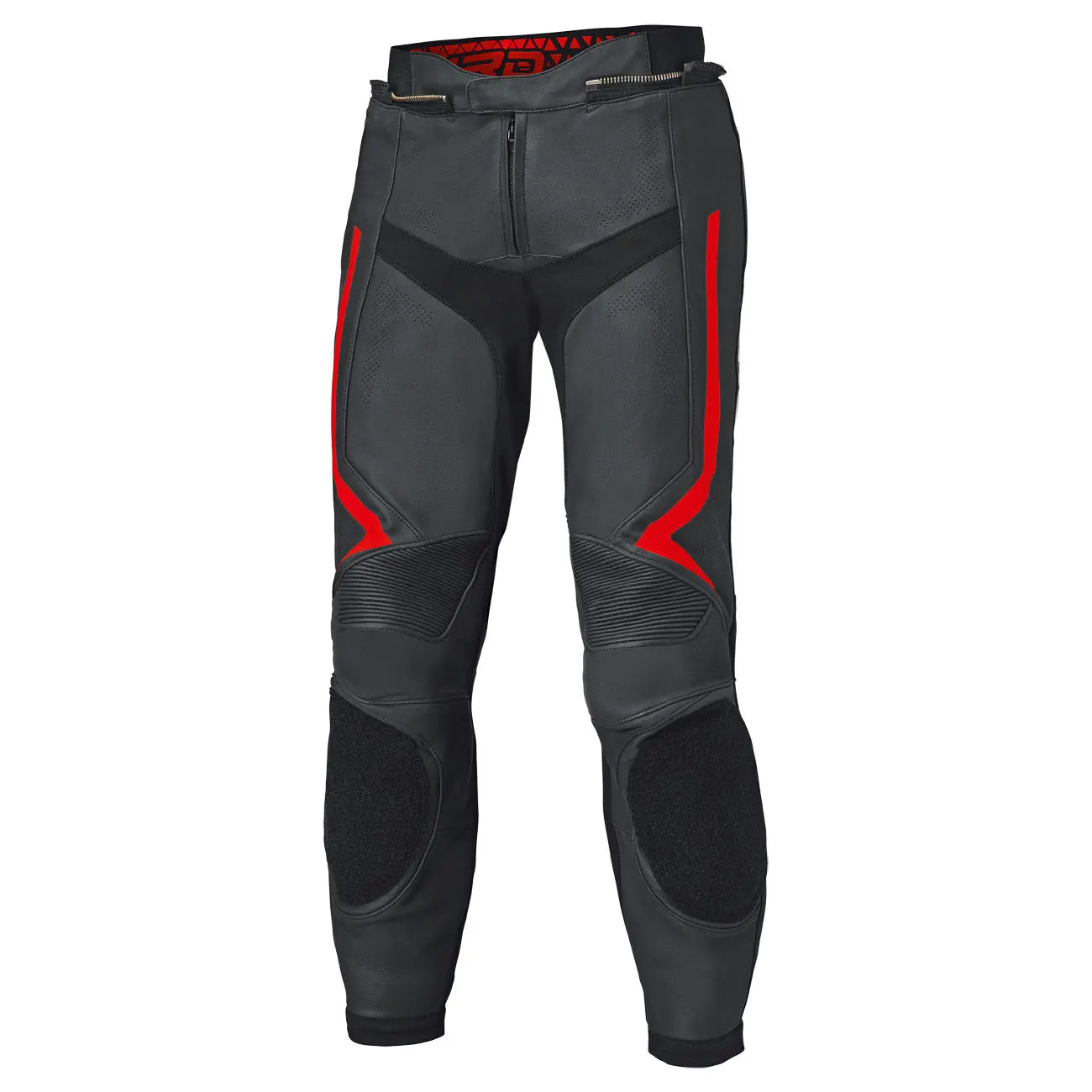 Held Street Rocket 4 Base Leather Trouser Black / Neon Red - FREE UK Shipping, FREE 365 Day Returns | Moto Central