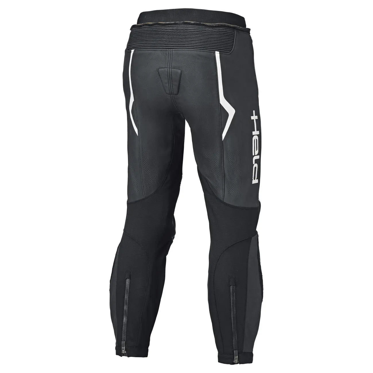 Held Street Rocket 4 Base Leather Trouser Black / White - FREE UK Shipping, FREE 365 Day Returns | Moto Central