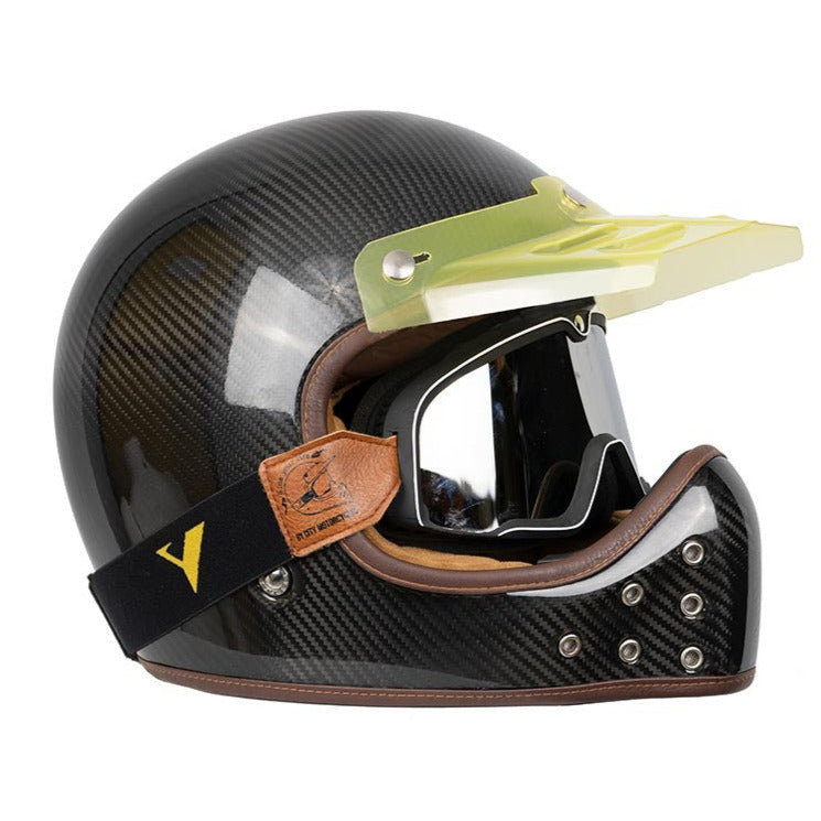 ByCity The Rock Full Face Helmet Carbon Black