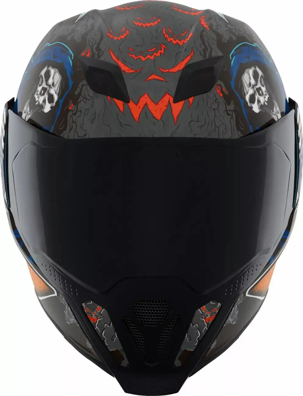 Icon Airflite Trick Or Street 4 Full Face Helmet Black / Multi - FREE UK Shipping, FREE 365 Day Returns | Moto Central