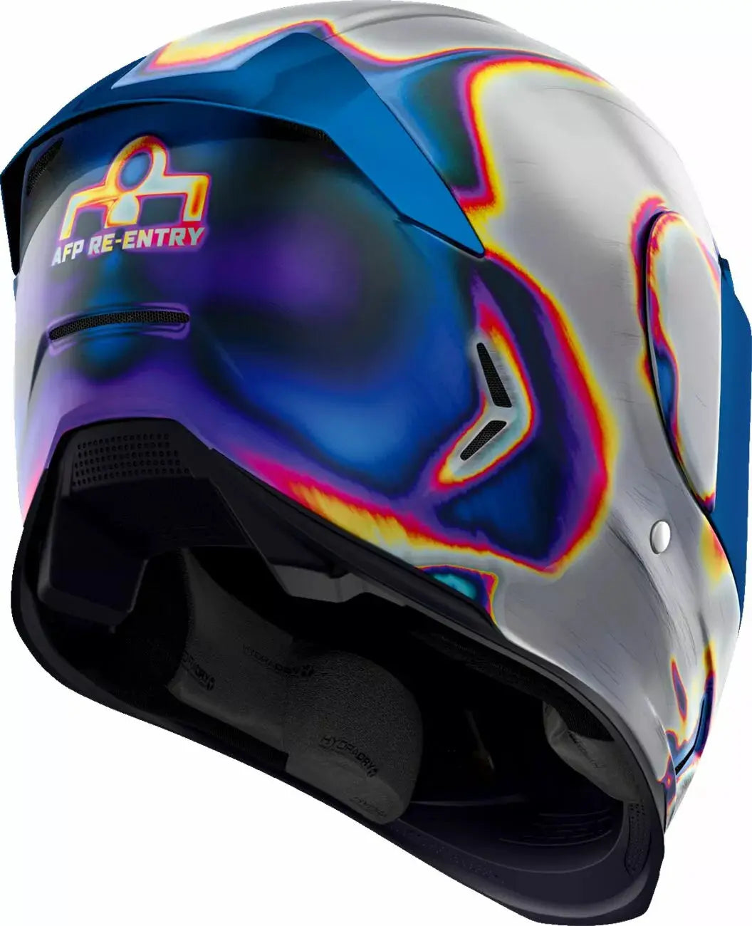 Icon Airframe Pro Reentry Full Face Helmet Silver - FREE UK Shipping, FREE 365 Day Returns | Moto Central