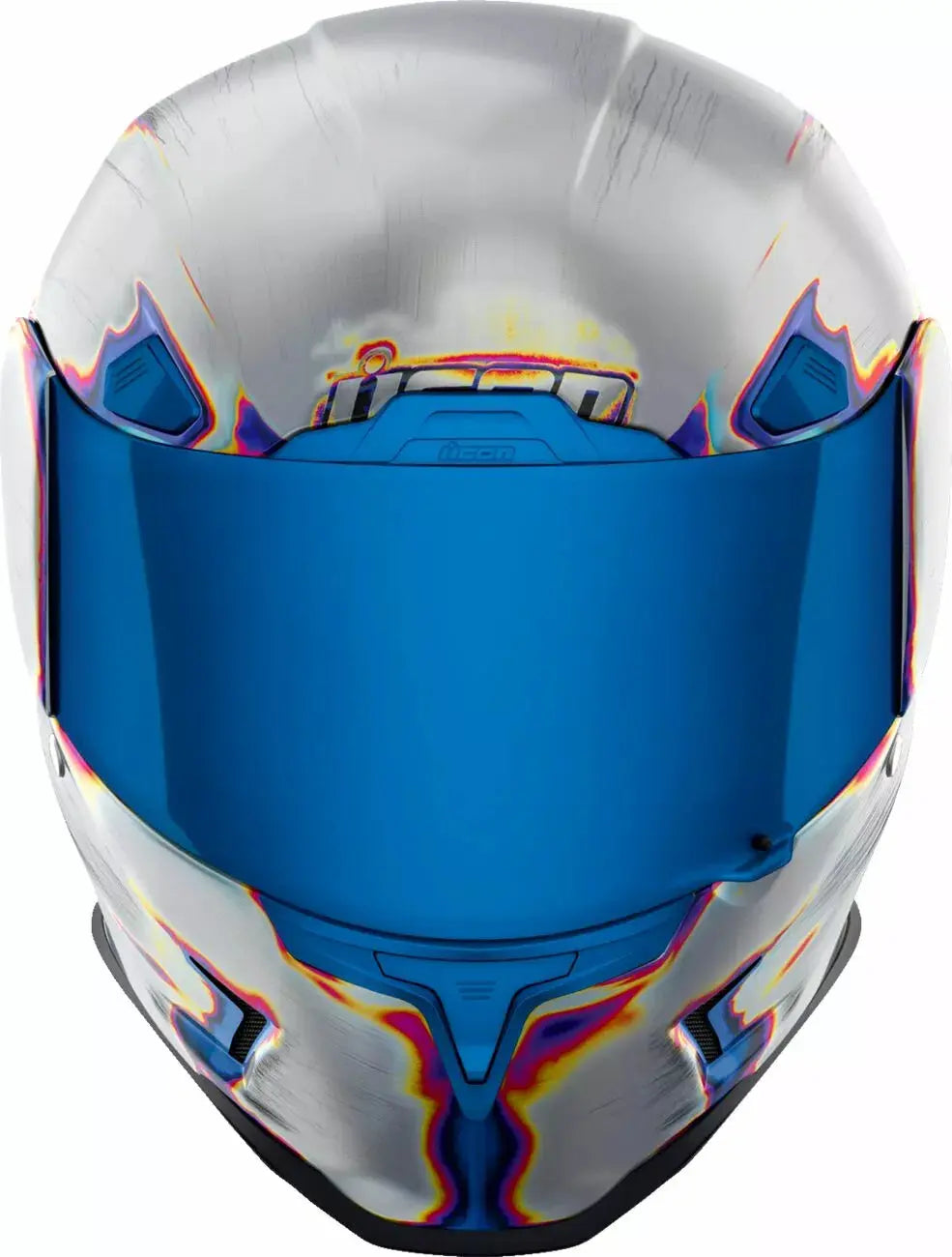 Icon Airframe Pro Reentry Full Face Helmet Silver - FREE UK Shipping, FREE 365 Day Returns | Moto Central