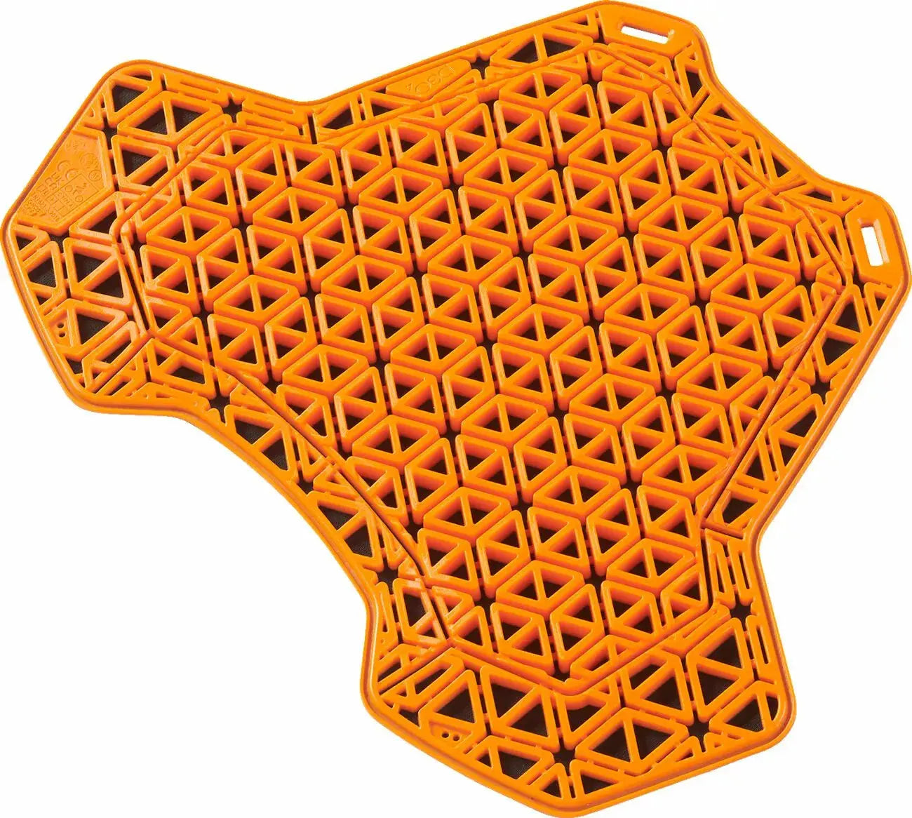 Icon D3O Ghost L1 Chest Protector Orange - FREE UK Shipping, FREE 365 Day Returns | Moto Central