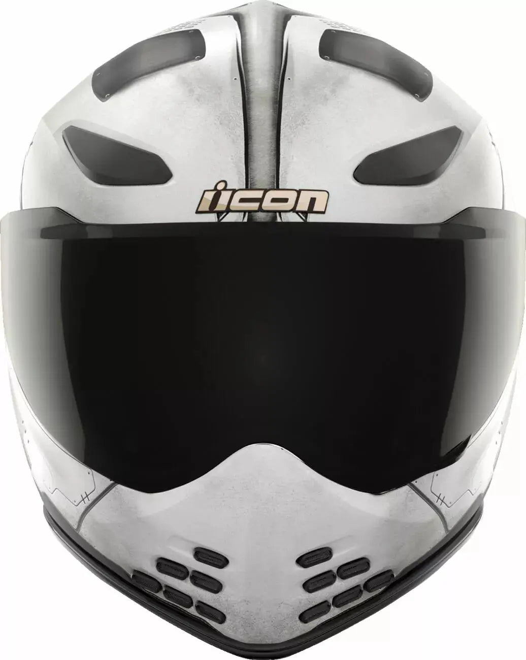 Icon Domain Future Proof Full Face Helmet Grey - FREE UK Shipping, FREE 365 Day Returns | Moto Central