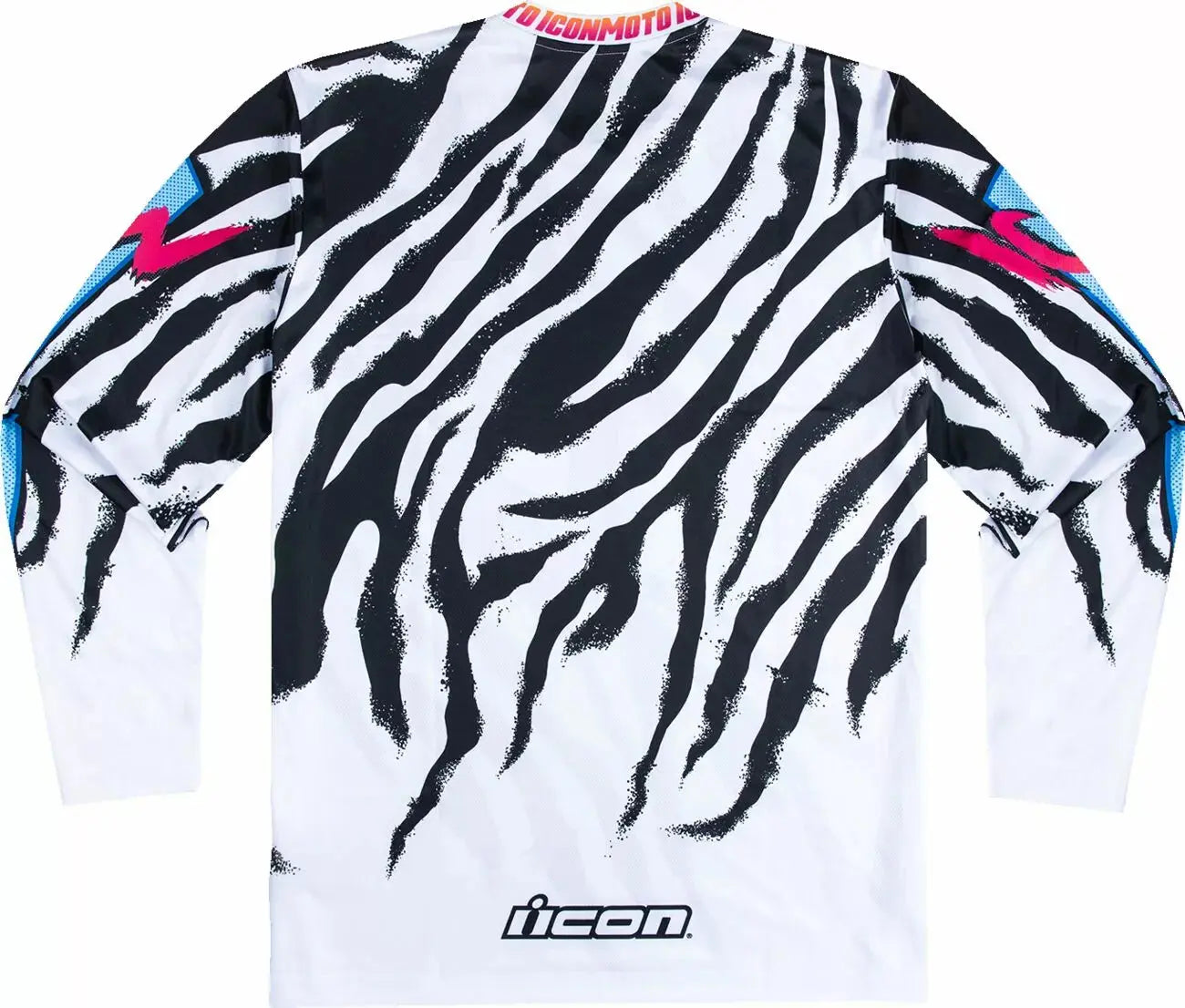 Icon Rad Dawn Jersey White - FREE UK Shipping, FREE 365 Day Returns | Moto Central