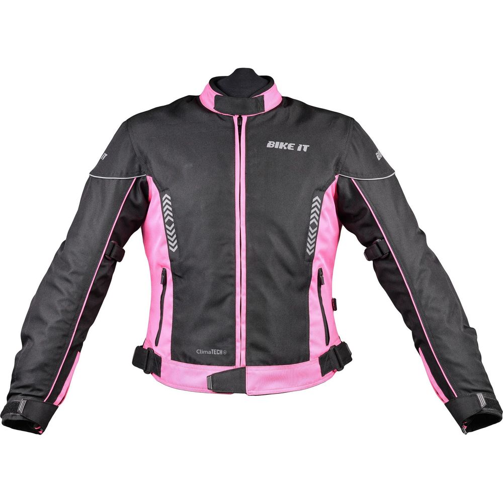 Bike It Insignia Ladies Motorcycle Jacket Pink