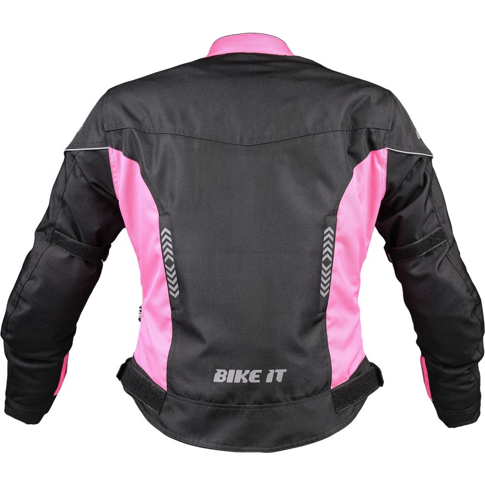 Bike It Insignia Ladies Motorcycle Jacket Pink