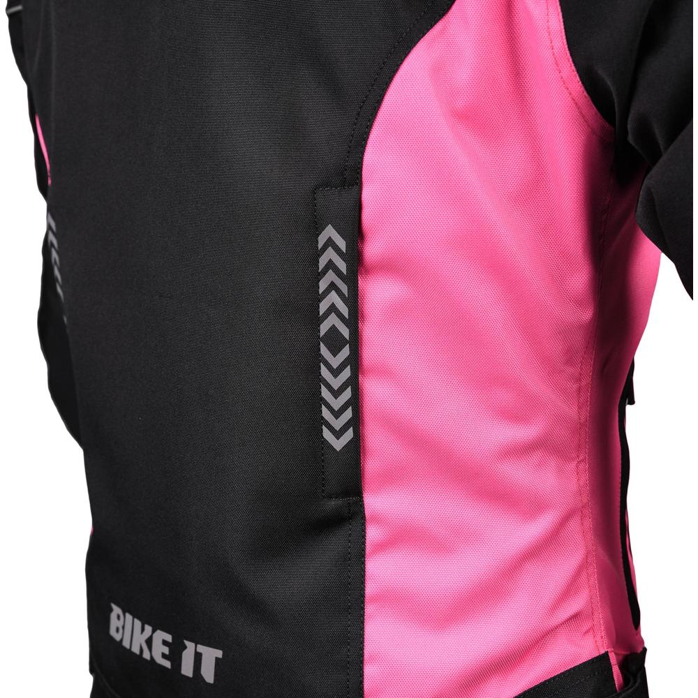 Bike It Insignia Ladies Motorcycle Jacket Pink