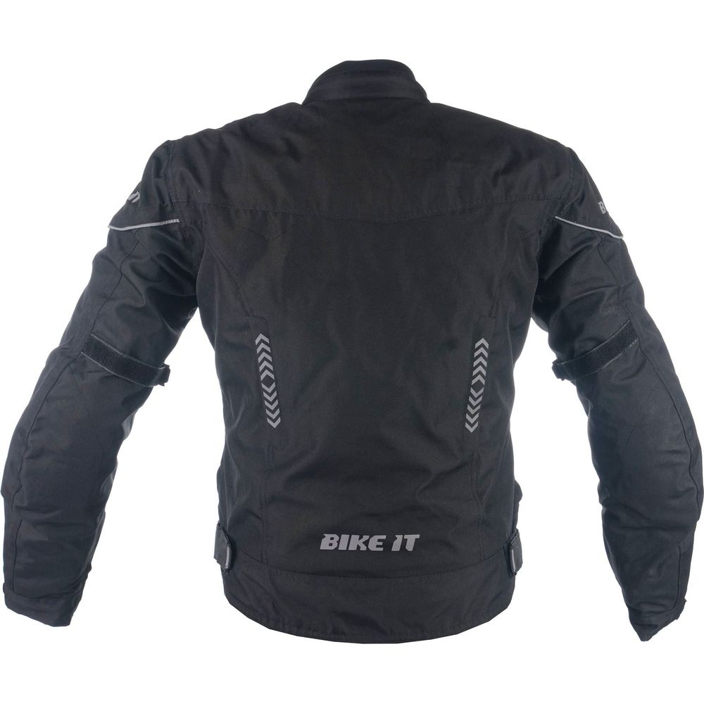 Bike It Insignia Ladies Motorcycle Jacket Black