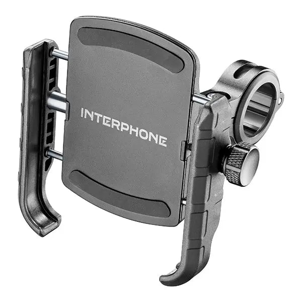 Interphone Crab Smartphone Holder With Damper Black FREE UK Delivery, FREE 365 Day Returns | Moto Central