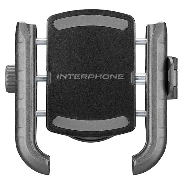 Interphone Crab Smartphone Holder With Damper Black FREE UK Delivery, FREE 365 Day Returns | Moto Central