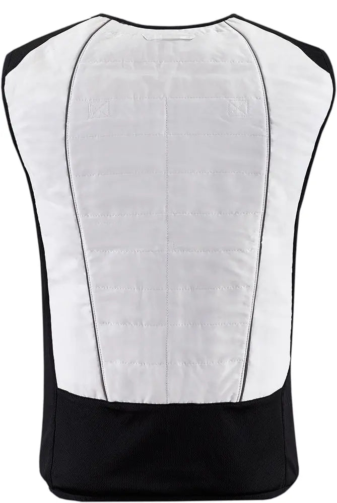 Inuteq Bodycool Hybrid 2-In-1 Vest Only White / Black - FREE UK Shipping, FREE 365 Day Returns | Moto Central