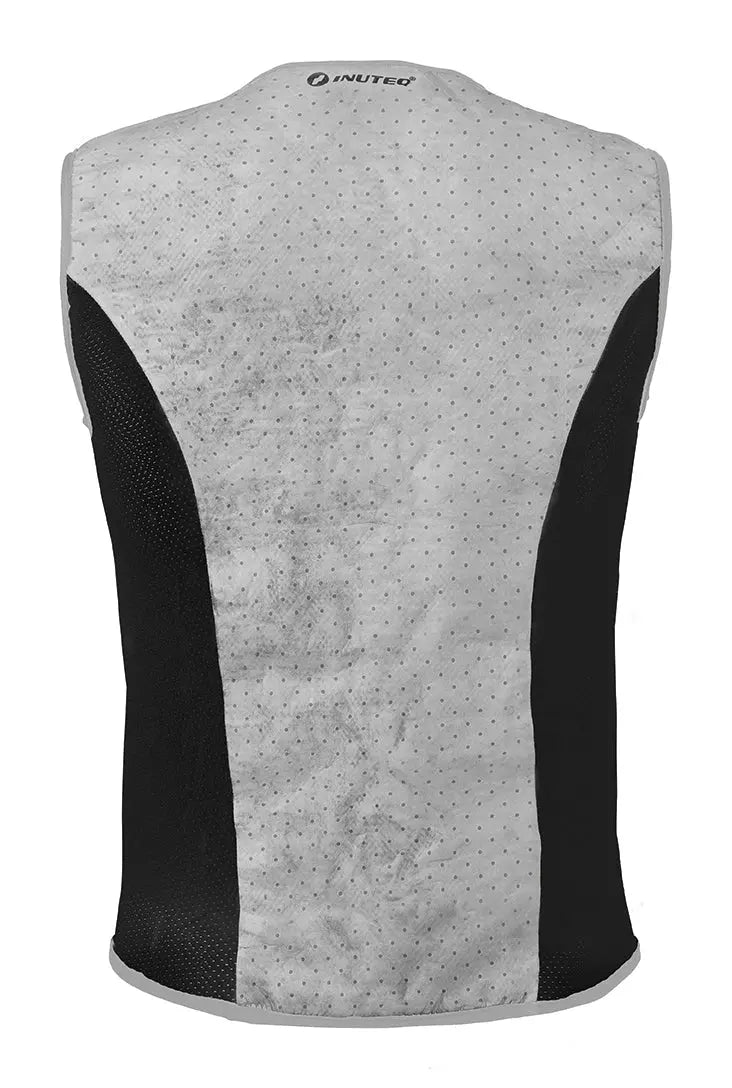 Inuteq Bodycool Xtreme Vest Black / Grey - FREE UK Shipping, FREE 365 Day Returns | Moto Central