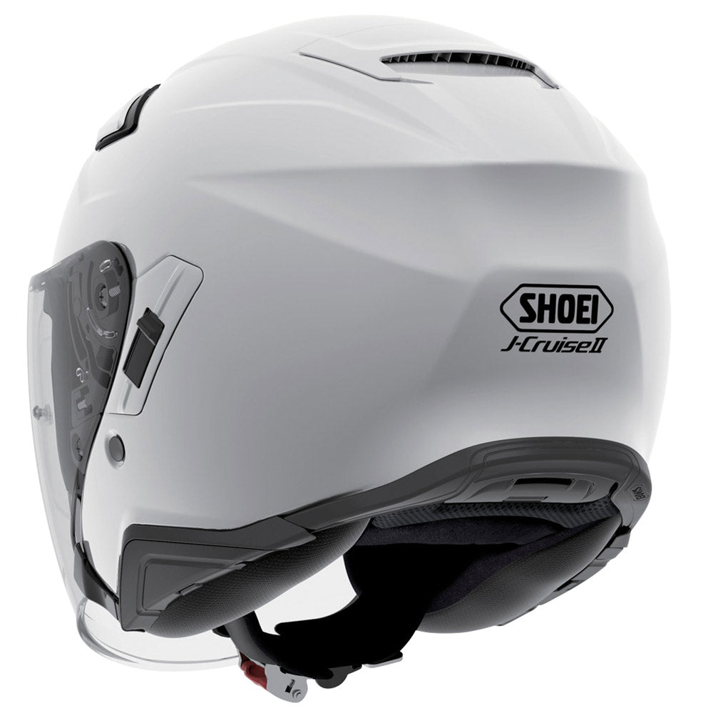 Shoei J-Cruise 2 Plain Open Face Helmet White