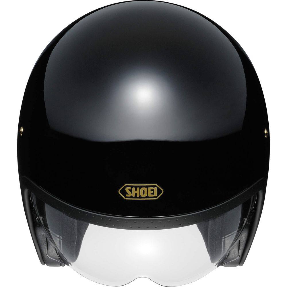 Shoei J.O Plain Open Face Helmet Black