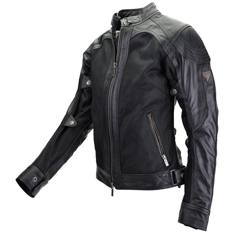 ByCity Sahara Ladies Leather Jacket Black