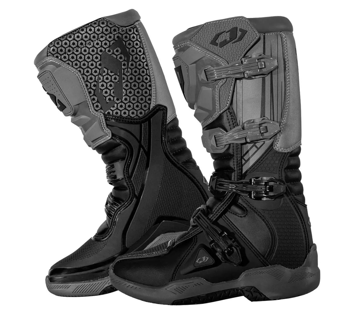 Jopa Forza MX Boots Black / Grey - FREE UK Shipping, FREE 365 Day Returns | Moto Central