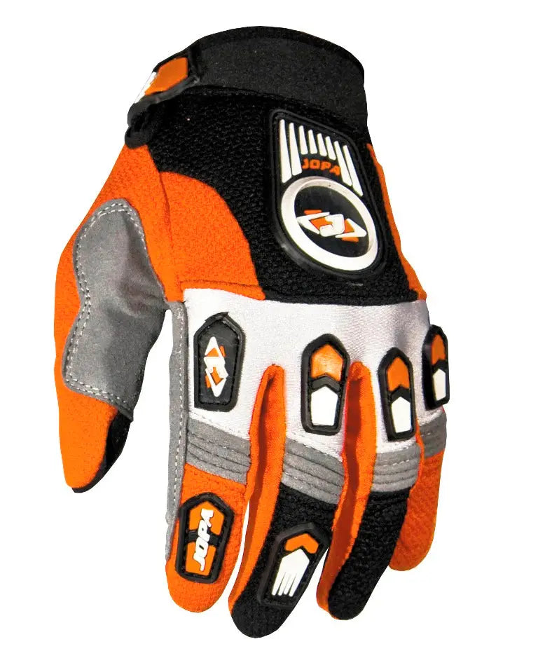 Jopa Legend Kids MX Gloves Black / Orange - FREE UK Shipping, FREE 365 Day Returns | Moto Central