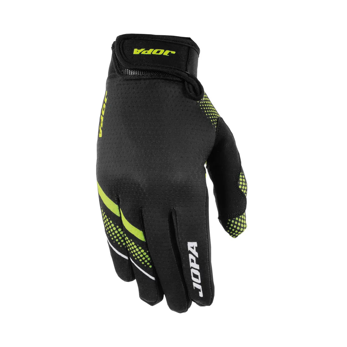 Jopa MX-14 MX Gloves Black / Fluo Yellow - FREE UK Shipping, FREE 365 Day Returns | Moto Central