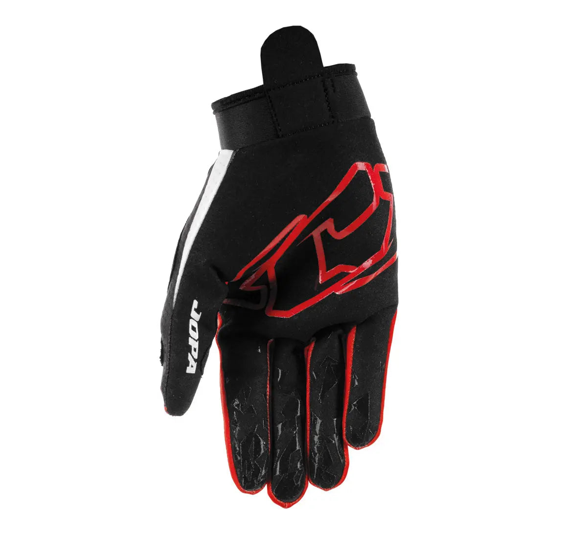 Jopa MX-14 MX Gloves Black / Red - FREE UK Shipping, FREE 365 Day Returns | Moto Central