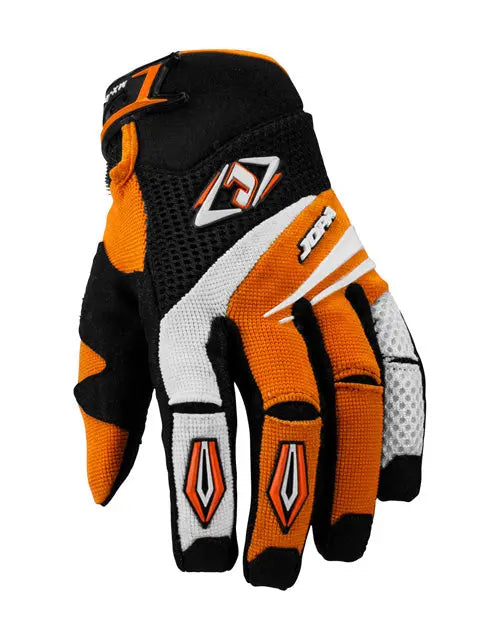 Jopa MX-4 Kids MX Gloves Black / Orange - FREE UK Shipping, FREE 365 Day Returns | Moto Central