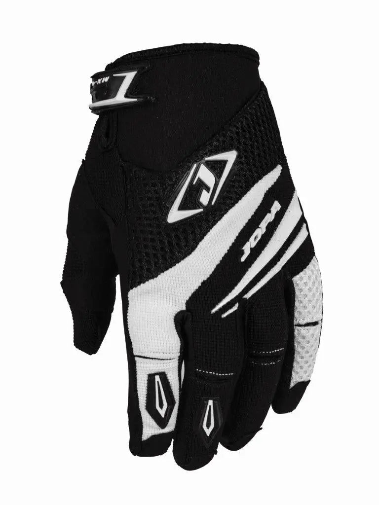 Jopa MX-4 Kids MX Gloves Black / White - FREE UK Shipping, FREE 365 Day Returns | Moto Central