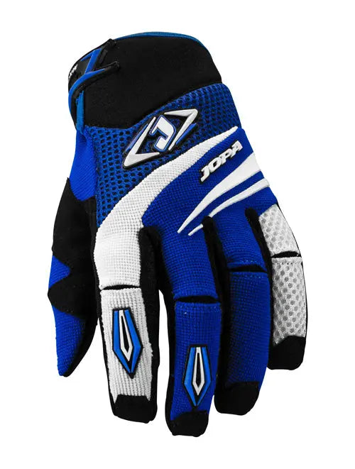 Jopa MX-4 MX Gloves Black / Blue - FREE UK Shipping, FREE 365 Day Returns | Moto Central