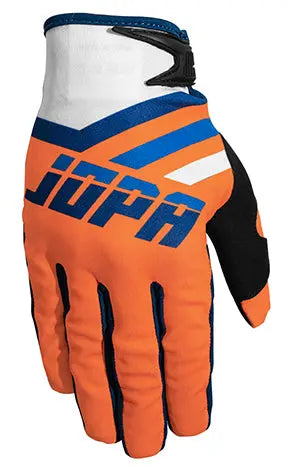 Jopa MX-8 MX Gloves Orange / Blue / White - FREE UK Shipping, FREE 365 Day Returns | Moto Central