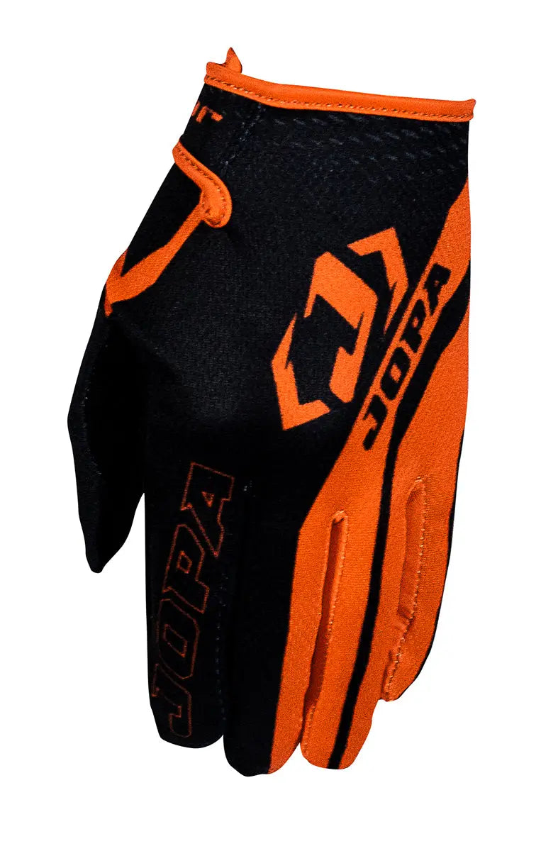 Jopa MX-9 MX Gloves Black / Orange - FREE UK Shipping, FREE 365 Day Returns | Moto Central