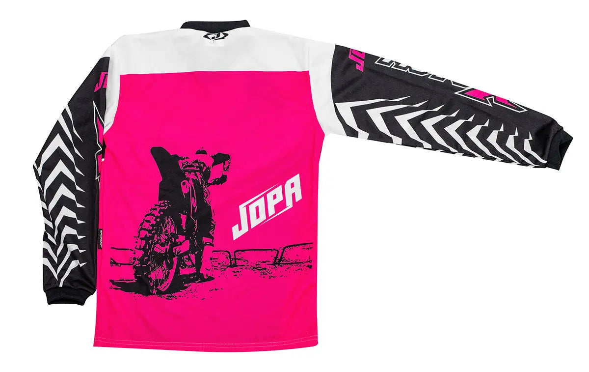 Jopa Moto-X-Baby MX Jersey Pink - FREE UK Shipping, FREE 365 Day Returns | Moto Central