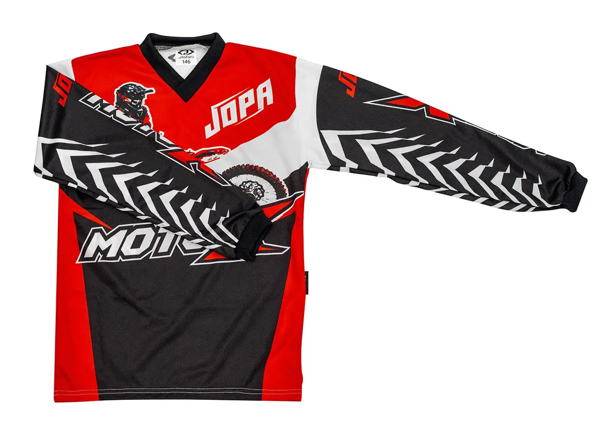 Jopa Moto-X-Baby MX Jersey Red - FREE UK Shipping, FREE 365 Day Returns | Moto Central