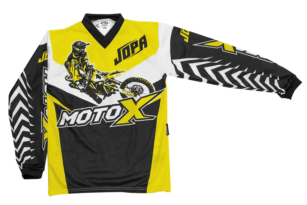 Jopa Moto-X-Baby MX Jersey Yellow - FREE UK Shipping, FREE 365 Day Returns | Moto Central