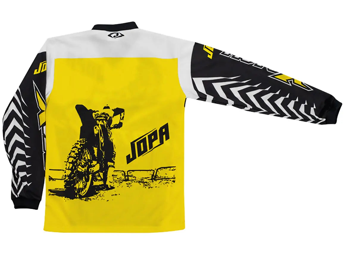 Jopa Moto-X-Baby MX Jersey Yellow - FREE UK Shipping, FREE 365 Day Returns | Moto Central