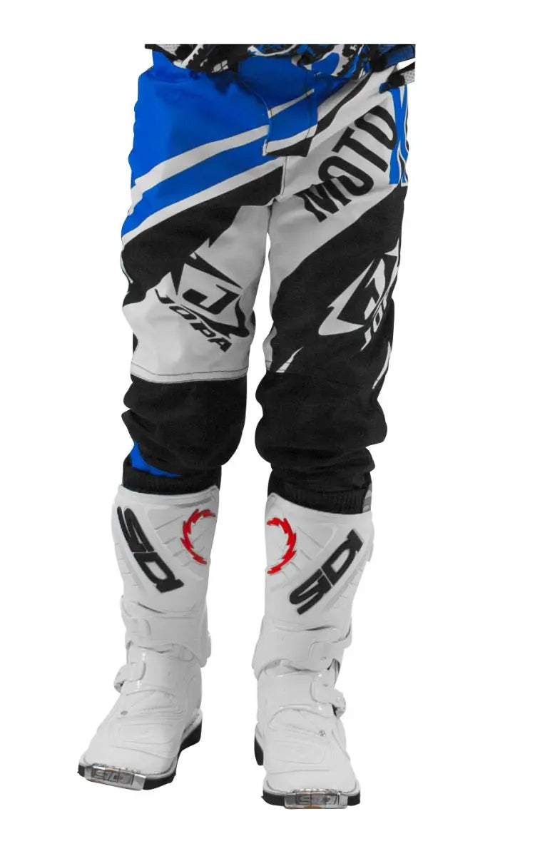 Jopa Moto-X Baby MX Trouser Blue - FREE UK Shipping, FREE 365 Day Returns | Moto Central